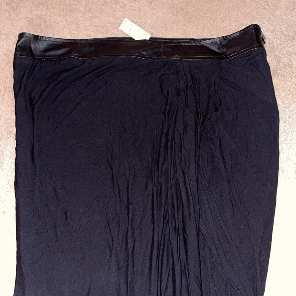 Ankle length wrap skirt